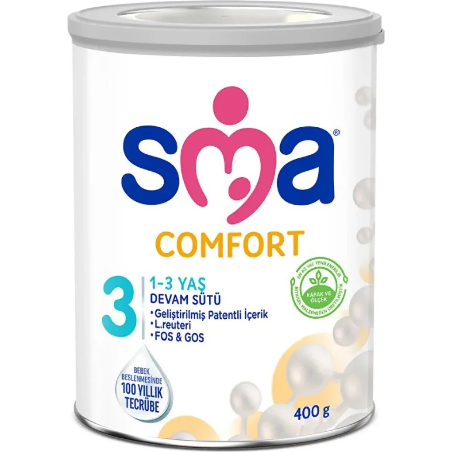 SMA Comfort 3 Devam Sütü 1-3 Yaş, 400 g