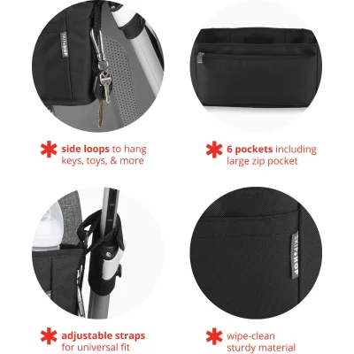 Skip Hop Grab&Go Ultra Araba Düzenleyici Organizer Siyah