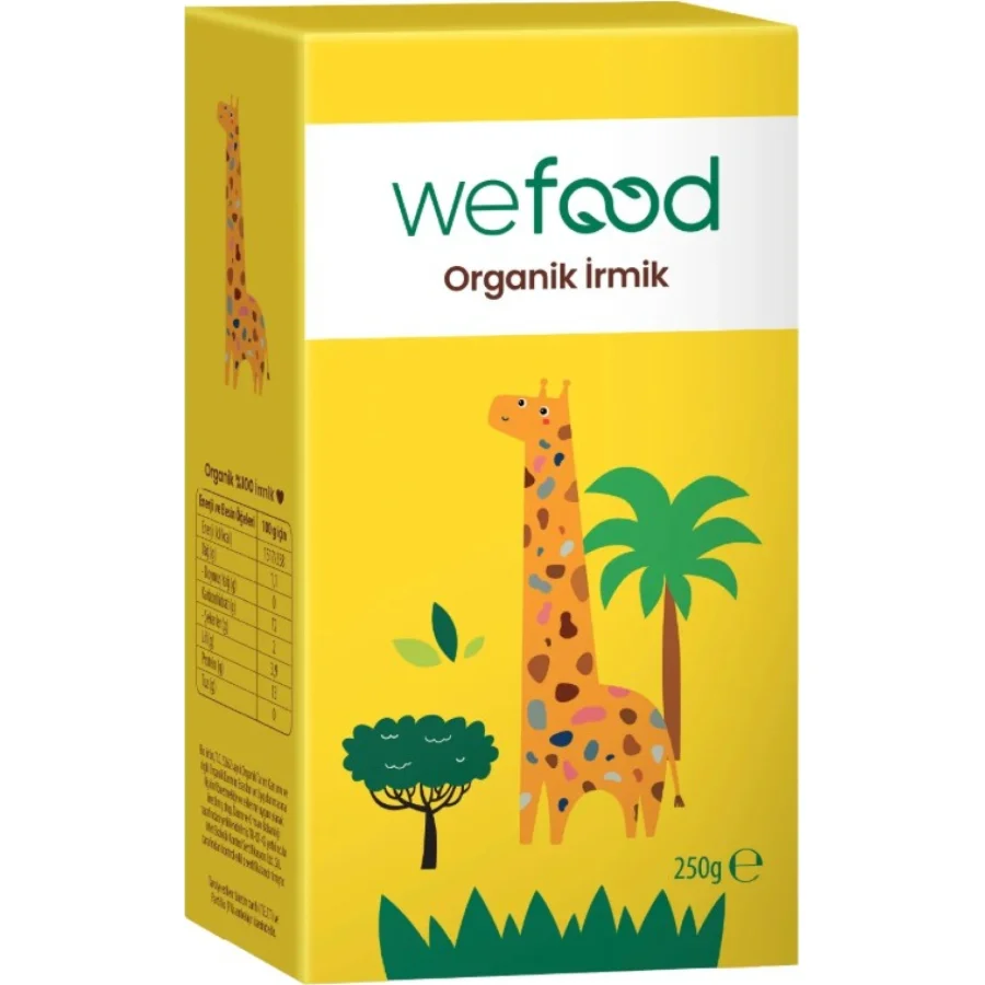 Wefood Organik İrmik, 250 g