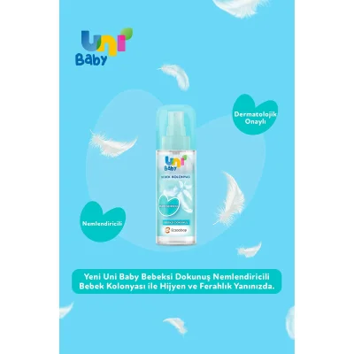 Uni Baby Bebek Kolonyası, 150 ml, Bebeksi Kokular