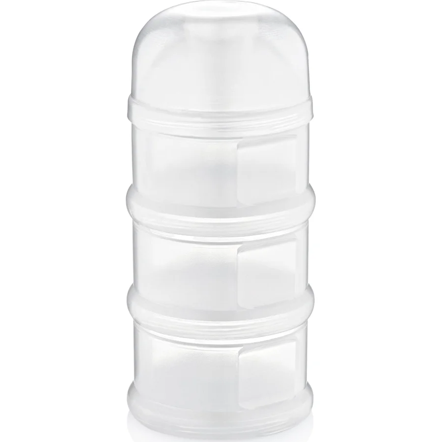 BabyJem Katlı Toz Mama Kabı, Beyaz