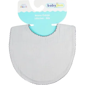 BabyJem Bürümcük Müslin Önlük, Gri