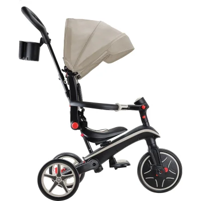 Globber Explorer 4in1 Katlanabilir Bisiklet Koyu Bej