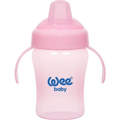 Wee Baby Colorful Akıtmaz Kulplu Antikolik Bardak, 240 ml