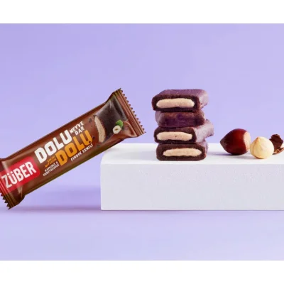 Züber Dolu Dolu Fındık Ezme Meyve Bar 30 Gr