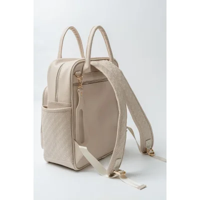 M&Y Mia Anne Bebek Bakım Sırt Çantası, Krem