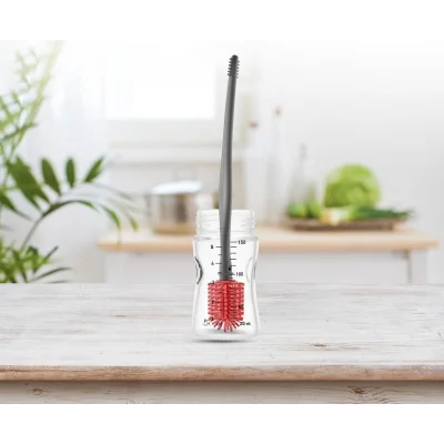 BabyJem Emzik ve Biberon Temizleme Fırçası, Pembe