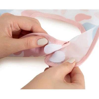 BabyJem Leke Tutmaz Önlük, Pembe