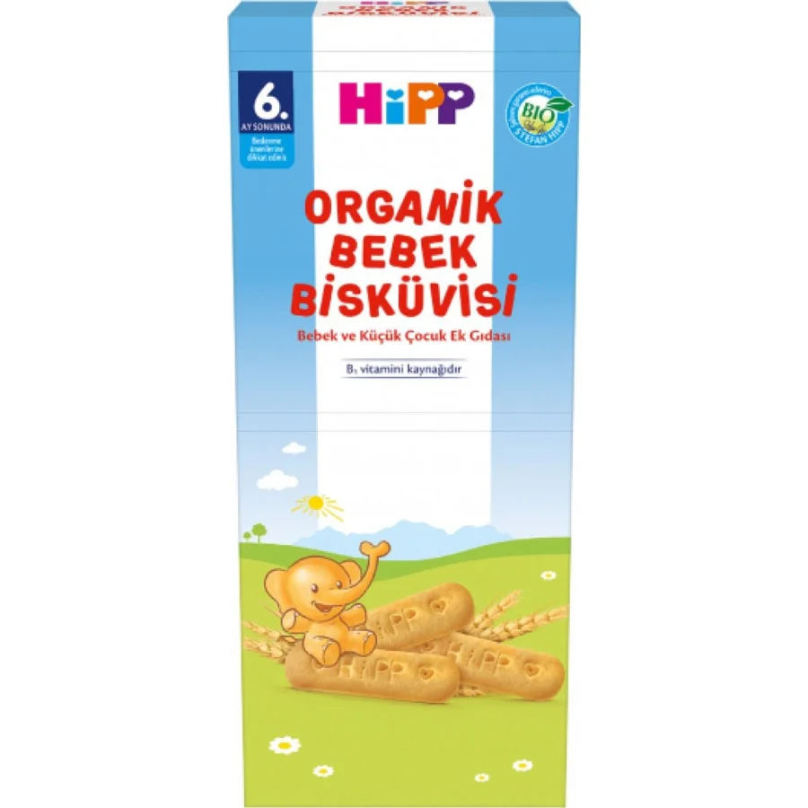 Hipp Organik Bebek Bisküvisi, 180 g