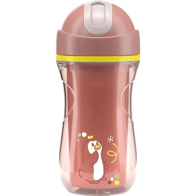 Chicco Sport Pipetli Bardak, 14 Ay+, Kız