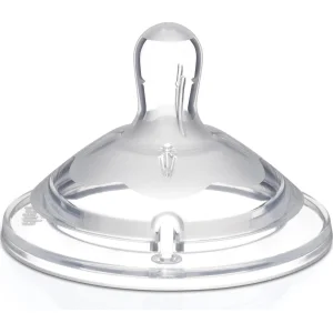 Chicco Natural Feeling Biberon Emziği, 6+ Ay, Hızlı Akış, 2'li