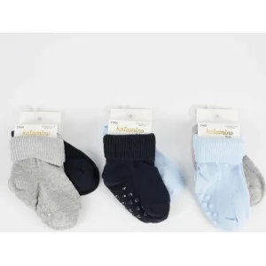 Katamino Stew Abs'li Erkek Bebek Soket Çorap, Asorti, 2'li