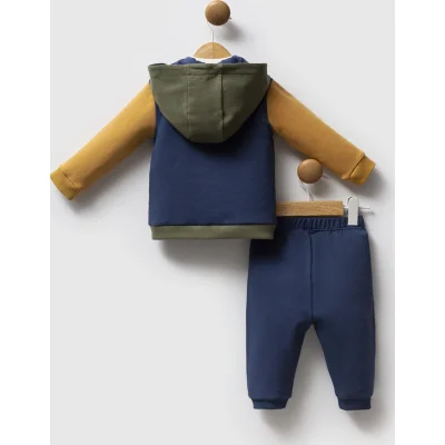 U.S. Polo Assn Takım, 3'lü, İndigo, Hardal