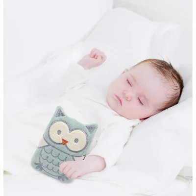 BabyJem Kiraz Çekirdekli Kadife Gaz Yastığı, Yeşil Kurbağa