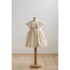 Tongs Baby Bebek Elbise, Bej