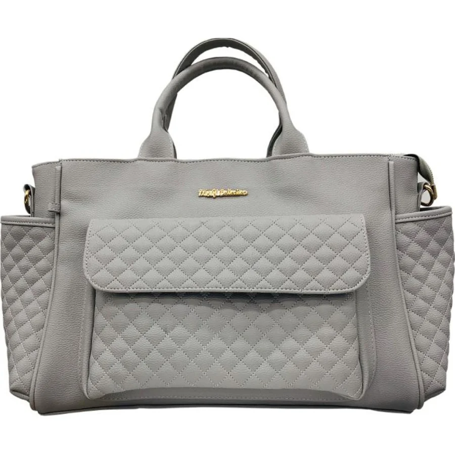 M&Y Athena Deri Anne Bebek Bakım Çantası, Gri