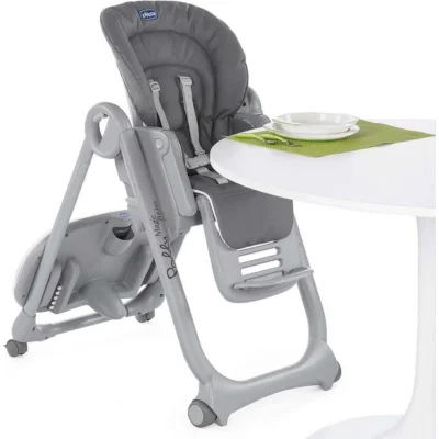 Chicco Polly Magic Mama Sandalyesi, Koyu Gri