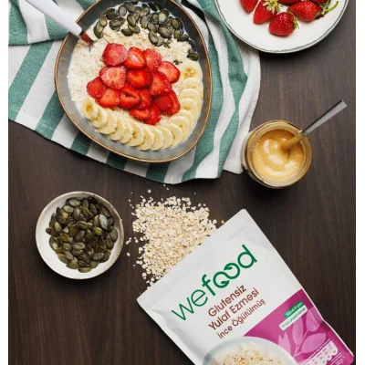 Wefood İnce Öğütülmüş Glutensiz Yulaf Ezmesi 300 Gr