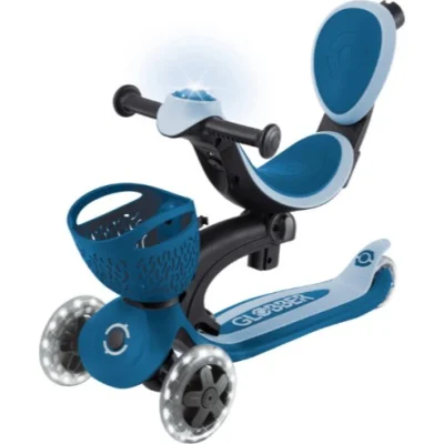 Globber Go Up Baby 360 Scooter (Işıklı) Pastel Mavi