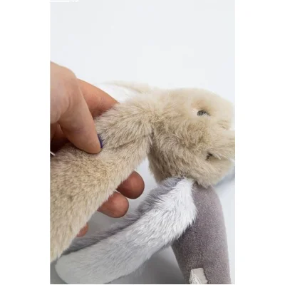 BabyJem Tutmalı Peluş, Mini Tavşan, Taş