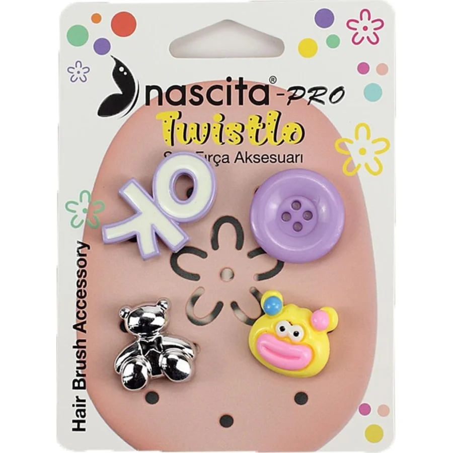 Nascita Twistlo Aksesuar Seti, 4'lü, Pembe