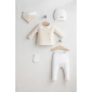 Tongs Baby Daisy Dream 5'Li Zıbın Set 5464 Ekru