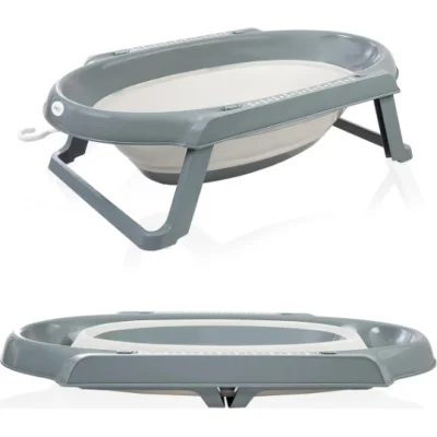 BabyJem Katlanır Banyo 5'Li Küvet Seti 596 Antrasit