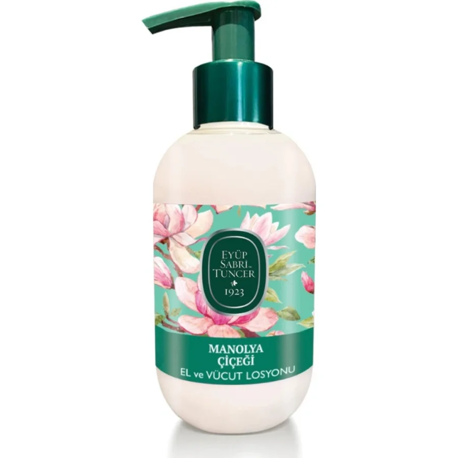 Eyüp Sabri Tuncer Doğal Zeytinyağlı El ve Vücut Losyonu 280 ml Manolya Çiçeği