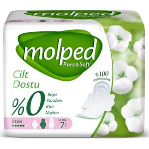 Molped Pure&Soft Uzun Ped, 7 Adet