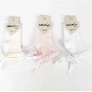 Katamino Oben Aks Kız Bebek Soket Çorap, Asorti