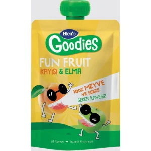 Hero Goodies Meyve Püresi, Kayısı, Elma, Havuç, 100 g