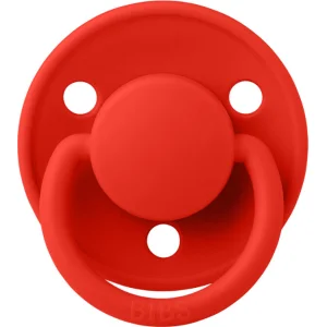 Bibs De Lux Silikon Emzik, 0-36 Ay, Candy Apple