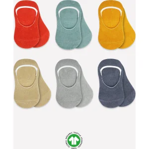 Bistyle Mix Babet Çorap, 6'lı, Kiremit