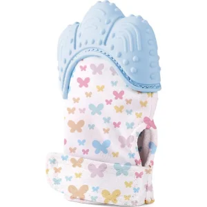 BabyJem Diş Kaşıyıcı Eldiven, Mavi