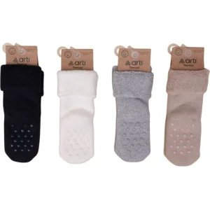 Artı Çaça Katlamalı Abs'li Erkek Bebek Havlu Soket Çorap K42259 Asorti