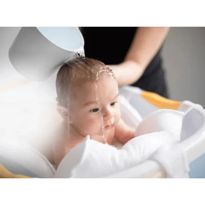 BabyJem Köpüklü Bebek Banyo Küvet Filesi, Gri