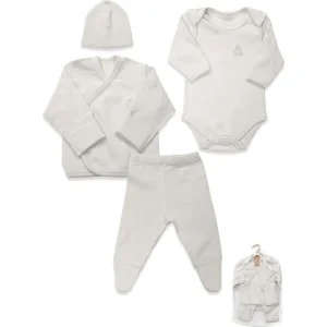 Bistyle 4Lü Prematüre Hastane Çıkışı Hello Family Ekru