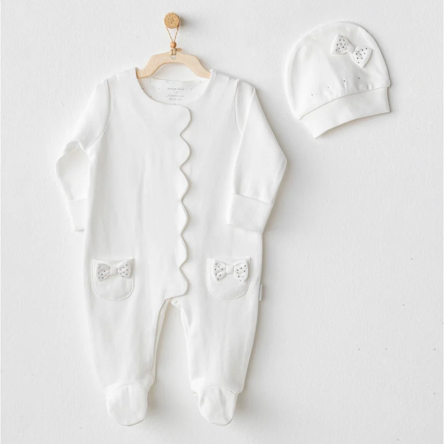 Andywawa Chic Girl Tulum Takım, Ekru