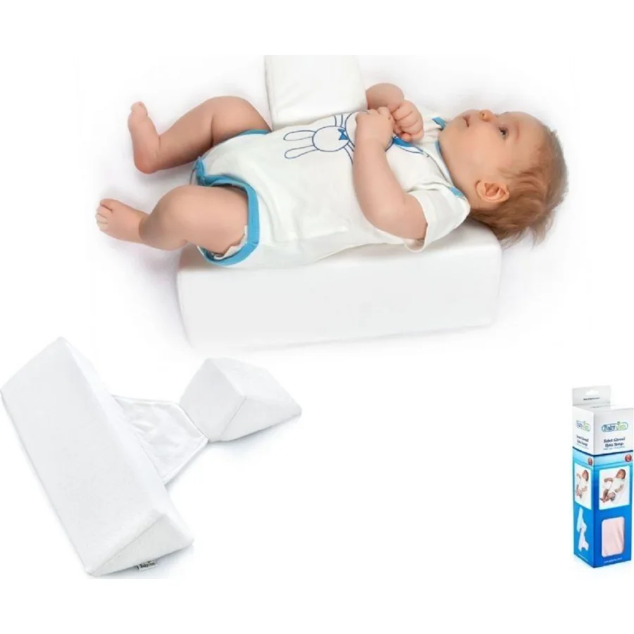 BabyJem Bebek Güvenli Uyku Yastığı, Beyaz