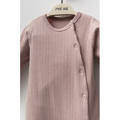 Moi Noi Şapkalı Tulum MNB1235 Mürdüm