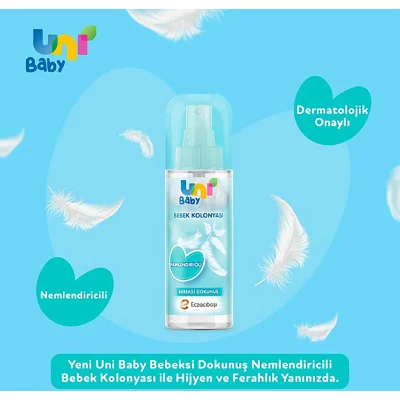Uni Baby Bebek Kolonyası, 150 ml, Bebeksi Kokular