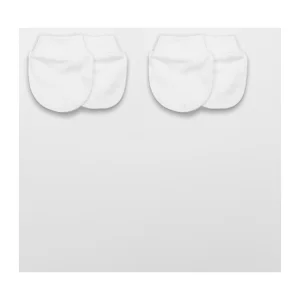 Bistyle Penye Eldiven Basic, 2'li, Beyaz