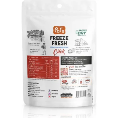 Pol’s Freeze Fresh, Çilek, 15 g