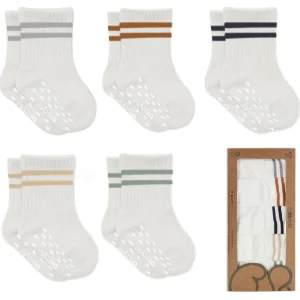 Bistyle 5'Li Penye Kaymaz Çember Soket Çorap 10122 Ekru