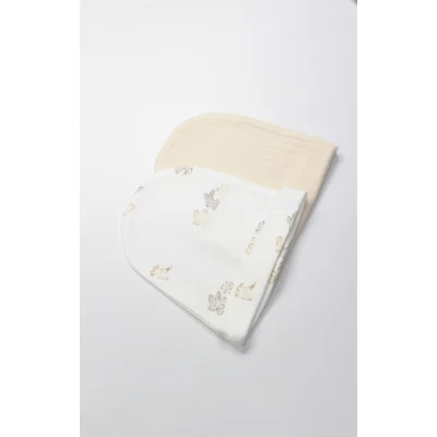 Bistyle 2li Şapka With You Family 90183 Bej