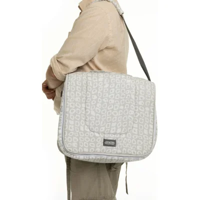 BabyJem Babynest Çanta, Gri Kare