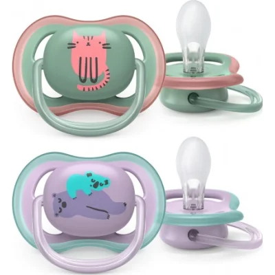 Philips Avent Ultra Air Emzik, 6-18 Ay, Kız, 2'li