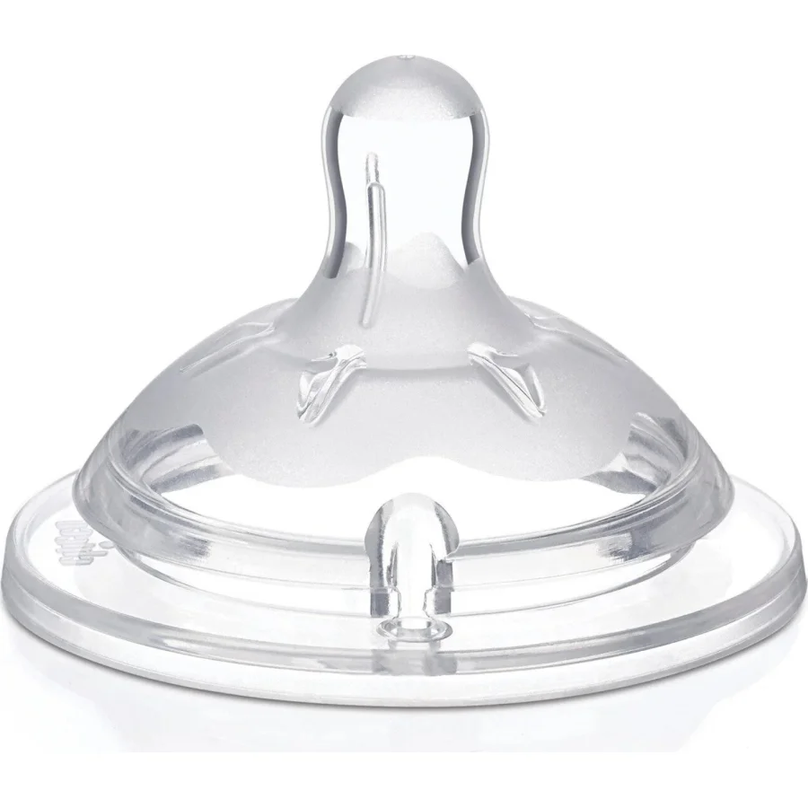 Chicco Natural Feeling Biberon Emziği, 0+ Ay, Normal Akış