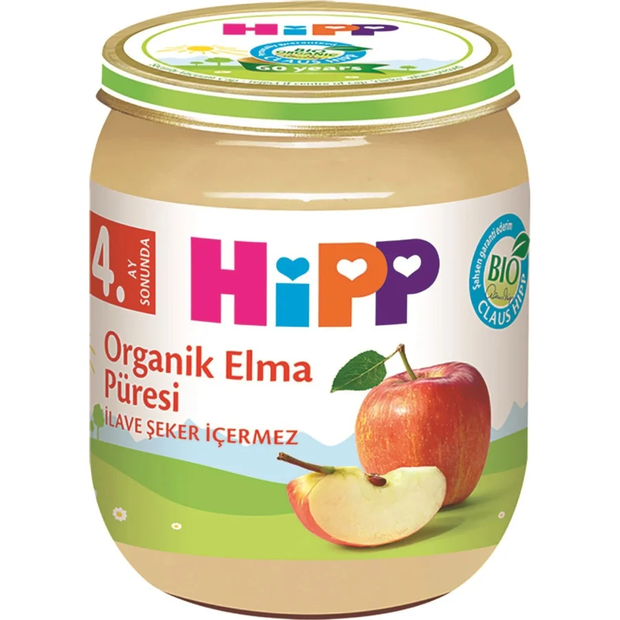 Hipp Organik Elma Püresi, 125 g