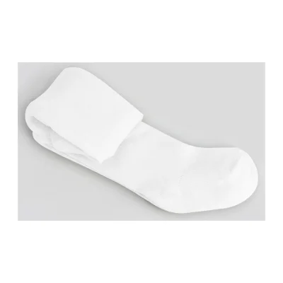 Bistyle Düz Külotlu Çorap, Tekli, Beyaz